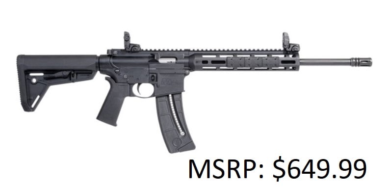 Smith And Wesson M&P15-22 Sport MOE SL 22 LR Black: Smith And Wesson M&P15-22 Sport MOE SL 22 LR Black