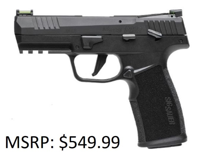 Sig Sauer P322 22 LR Full Capacity Pistol: Sig Sauer P322 22 LR Full Capacity Pistol