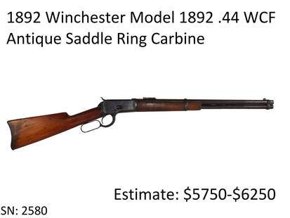 1892 Winchester Model 1892 .44 WCF SRC: 1892 Winchester Model 1892 .44 WCF SRC