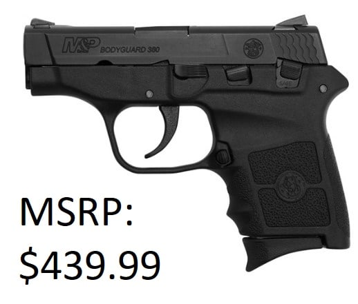 Smith & Wesson M&P Bodygaurd .380 Pistol: Smith & Wesson M&P Bodygaurd .380 Pistol