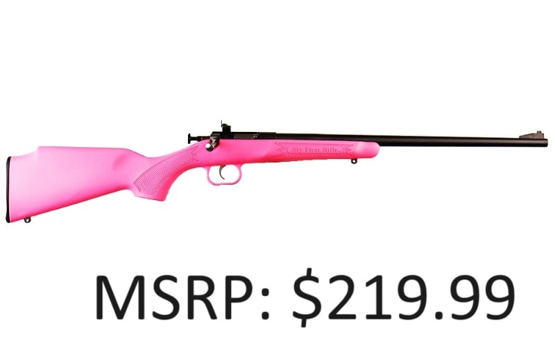 Keystone Sporting Arms Crickett .22 LR Pink Rifle: Keystone Sporting Arms Crickett .22 LR Pink Rifle