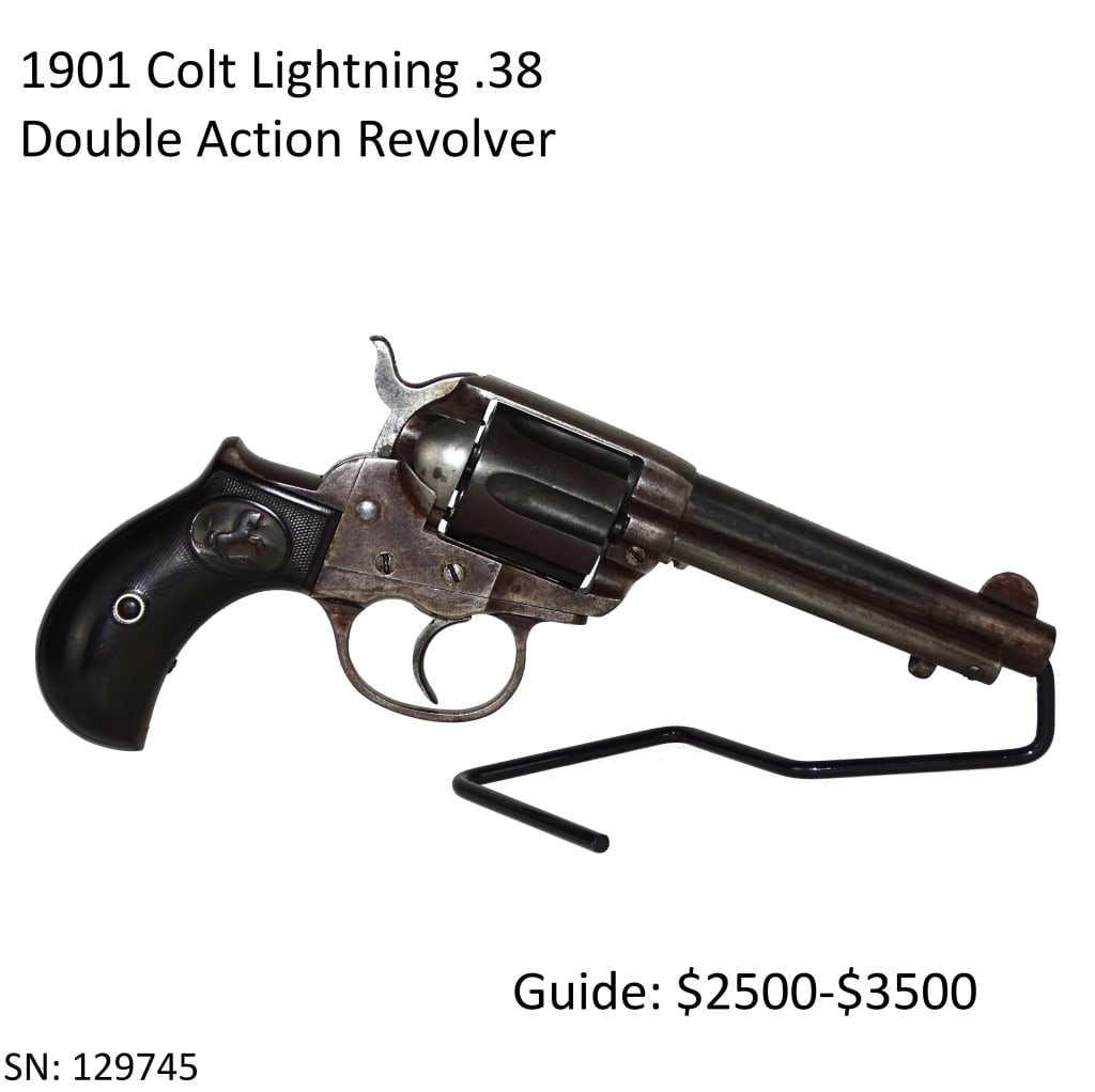 1901 Colt Lightning .38 Double Action Revolver: 1901 Colt Lightning .38 Double Action Revolver