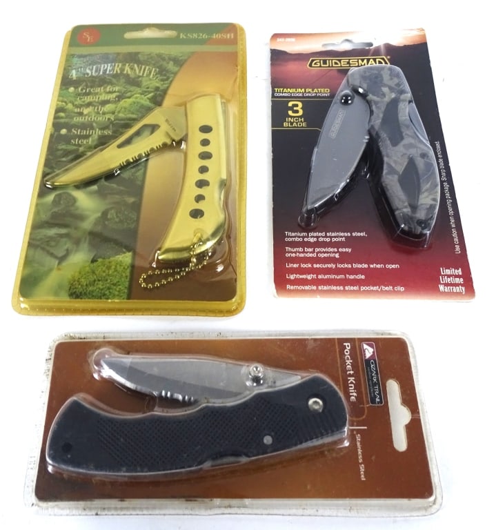 Utility Knives (3): Utility Knives (3)