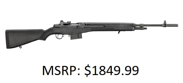 Springfield Armory M1A Standard 7.62x51mm Rifle: Springfield Armory M1A Standard 7.62x51mm Rifle