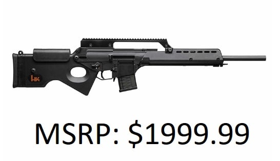 Heckler & Koch SL8 5.56 NATO 20in Barrel Rifle: Heckler & Koch SL8 5.56 NATO 20in Barrel Rifle