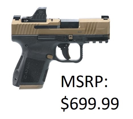 Canik METE MC9 MO1 Optic 9mm Pistol: Canik METE MC9 MO1 Optic 9mm Pistol