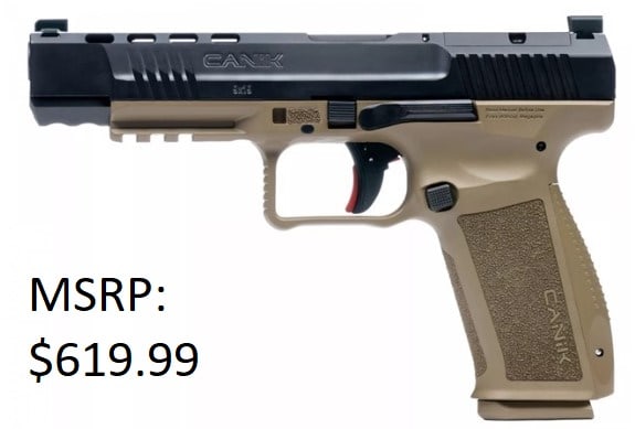 Canik Mete SFX 9mm FDE Pistol: Canik Mete SFX 9mm FDE Pistol