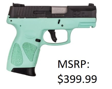 Taurus G2C 9mm Turqoise 9mm Pistol: Taurus G2C 9mm Turqoise 9mm Pistol