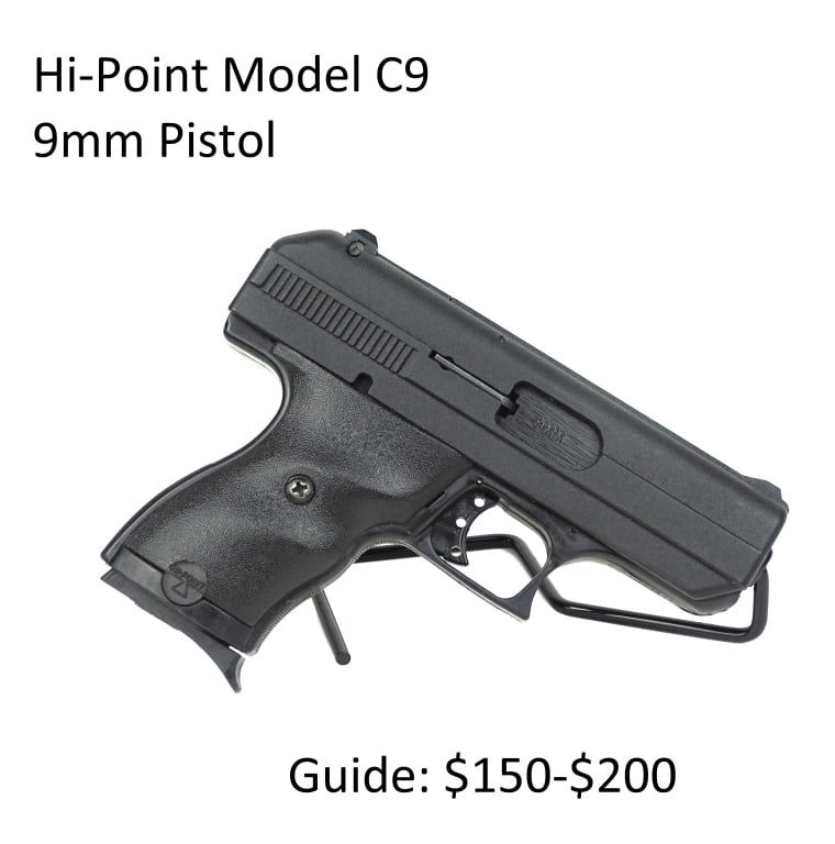 Hi-Point Model C9 9mm Pistol: Hi-Point Model C9 9mm Pistol