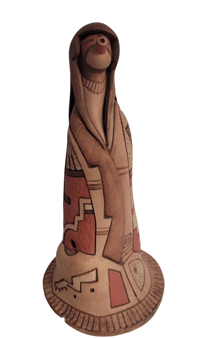 Rare Tom Polacca Native American Pueblo Pottery Figure (1 of 6)