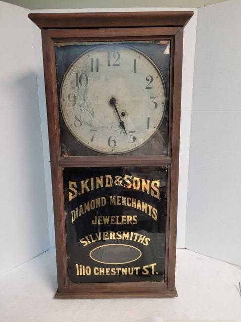 Seth Thomas Antique Advertising Clock S. Kind & Sons (1 of 2)