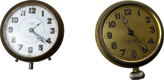 Lot of 2 Early 20th Century Waltham Watch Co. Pocket Watches