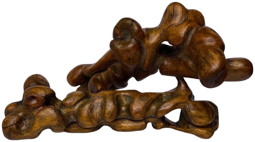 Mid-Centruy Modern Wooden Sculpture