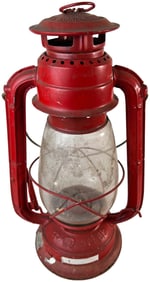 Vintage Dietz No. 50 Red Kerosene Lantern