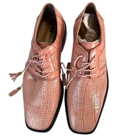 Marco Vicci Pink Shoes with Pink Socks - Size 10M