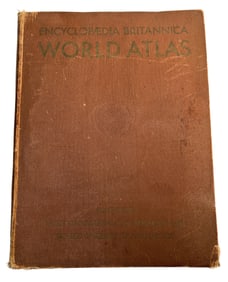 1945 Encyclopedia Britannica World Atlas