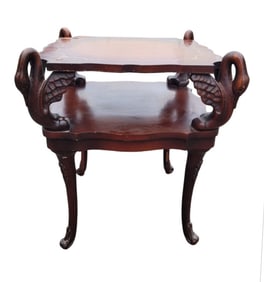 1940s Swan Leg Table