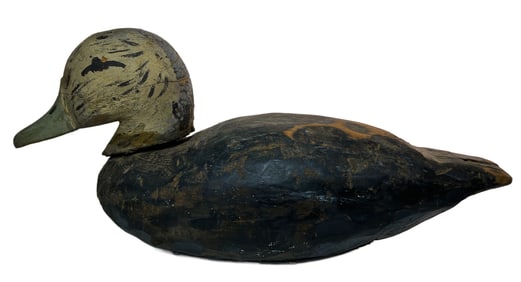 Vintage Decoy Duck Body and Other Head