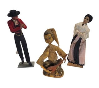 Three Vintage Figurines