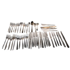 Lot of Various Antique Stainless Steel Utensils