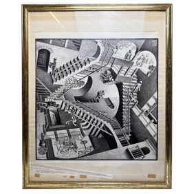 M.C. Escher Relativity Print