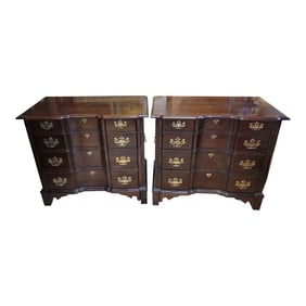 1970s Pair of Fine Classical Chippendale Chests