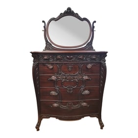 Highly Carved French Dresser Attributed to Horner