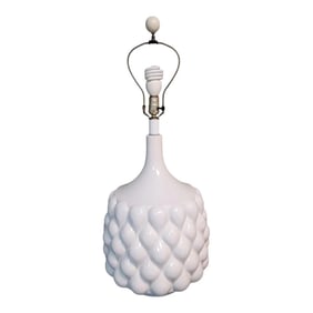 Large White Vintage Modern Bubble Lamp David Cressey