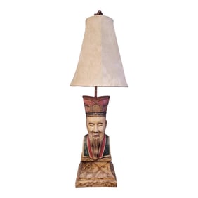 1940s Chinese Figural Lamp