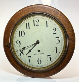 Seth Thomas Antique Circular Hanging Wall Clock