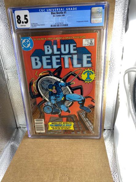 Blue Beetle 1 CGC 9.0 & Blue Beetle 7  CGC 9.2 (1 of 4)