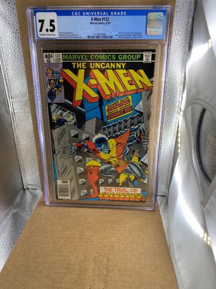 x-men 122 CGC 7.5 (1 of 2)