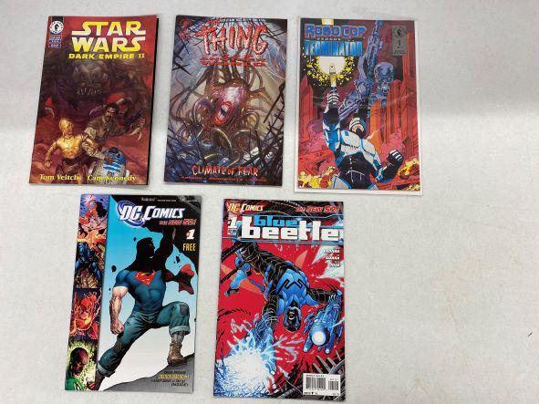 Mixed Comic Lot, Blue Beetle, Star Wars, etc. Keys (1 of 5)