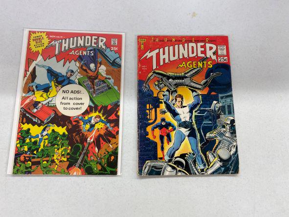 Thunder Agents 1 & 19 Silver Age Series (1 of 3)
