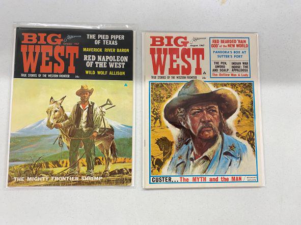Big Western magazine Oct. & Aug 1967 issues (1 of 1)