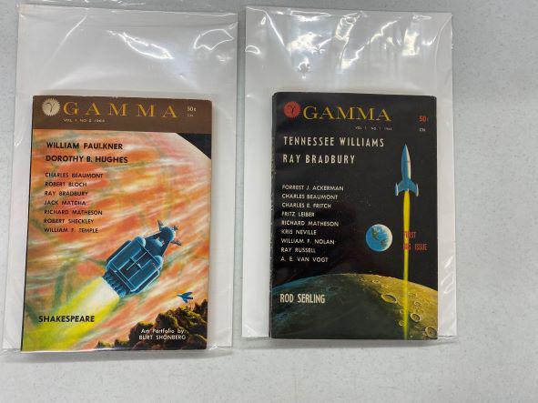 Gamma 1 & 2  1963 Sci Fi Pocket Pulp (1 of 1)