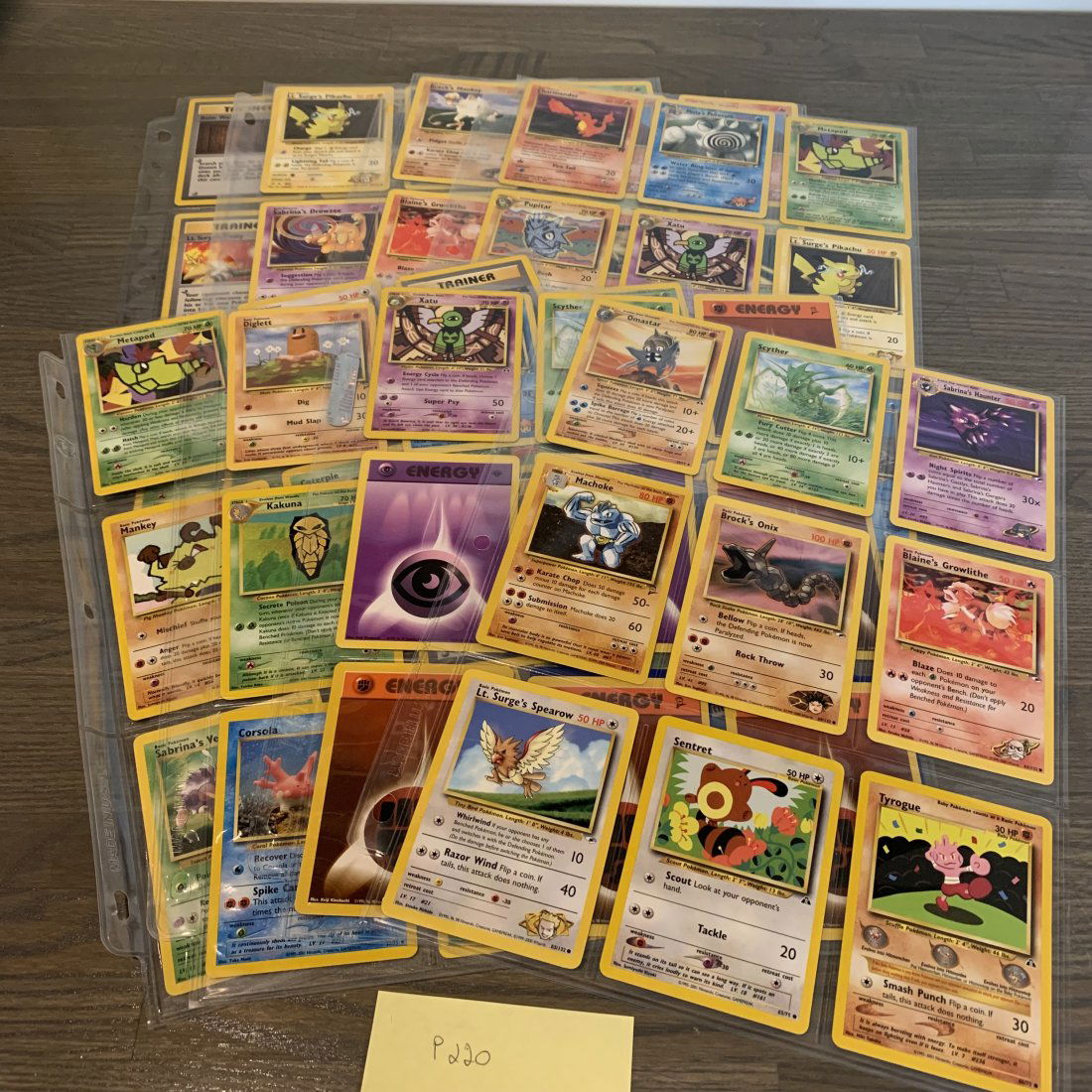 Large Vintage Pokemon Card lot (1 of 3)