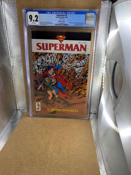 Superman 5 Hungarian Edition CGC 9.2 (1 of 3)