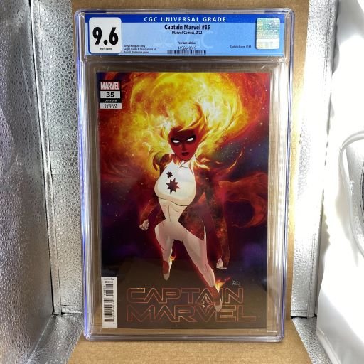 Captain Marvel 35 CGC 9.6 Dauterman Variant (1 of 2)