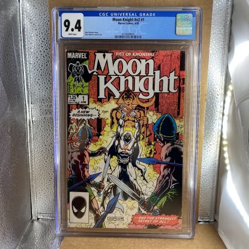 Moon Knight V2 #1 CGC 9.4 (1 of 2)