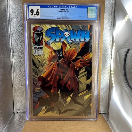 Spawn #3 CGC 9.6 Tood McFarlane (1 of 2)