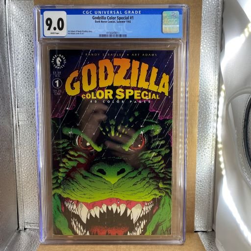 Godzilla Color Special #1 CGC 9.0 Art Adams Art (1 of 2)