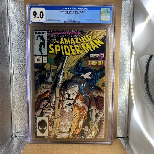 Amazing Spider-Man #294 CGC 9.0 Death of Kraven (1 of 2)