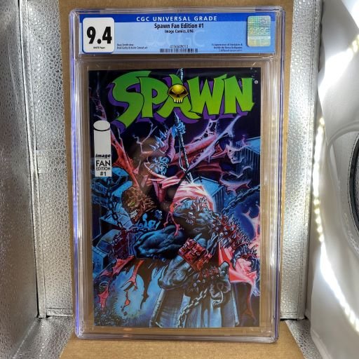Spawn Fan Edition #1 CGC 9.4 1st Vandalizer (1 of 2)