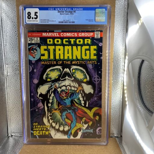 Doctor Strange #4 CGC 8.5 Skull Cover (1 of 2)