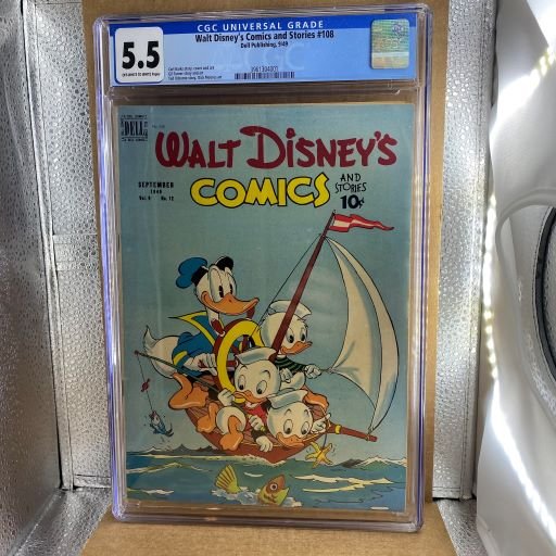 Walt Disney's Comics & Stories #108 CGC 5.5 Carl Banks (1 of 2)