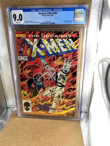 uncanny x-men #184 CGC 9.0 (1 of 2)