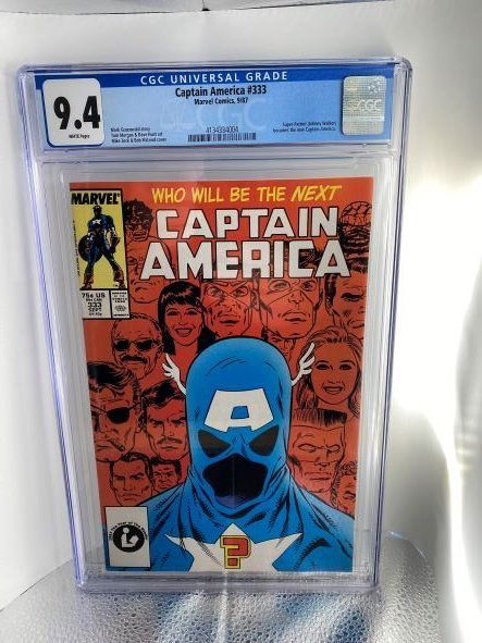 Captain America #333 CGC 9.4 (1 of 2)
