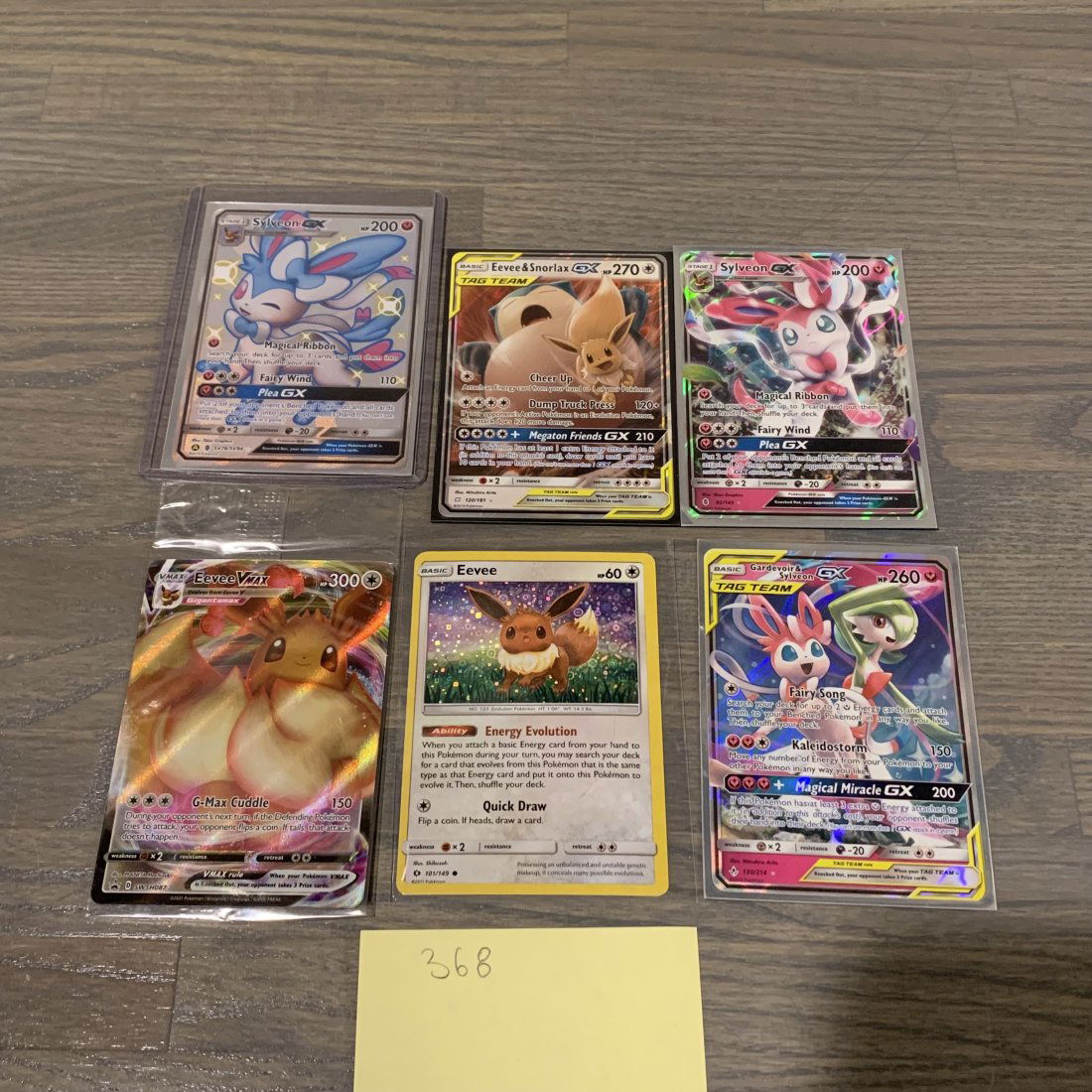 Evevee evolution Pokemon Card Lot (1 of 3)