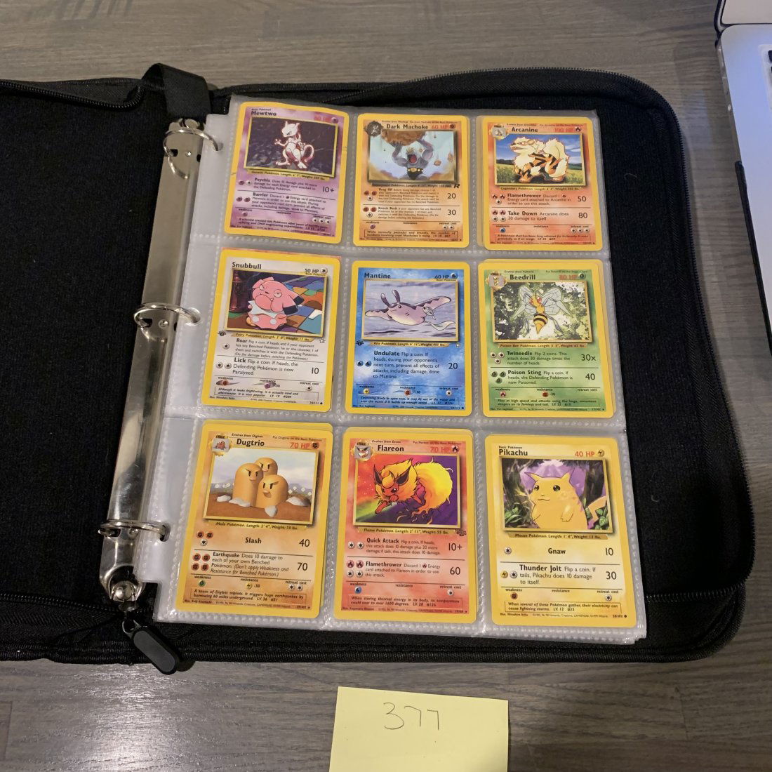 Large Binder of vintage pokemon cards. (1 of 5)